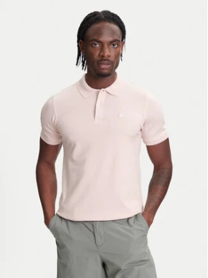 United Colors Of Benetton Polo 3WG9U301Z Różowy Slim Fit