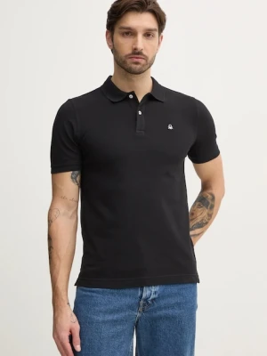 United Colors of Benetton polo męskie bawełniane z elastanem