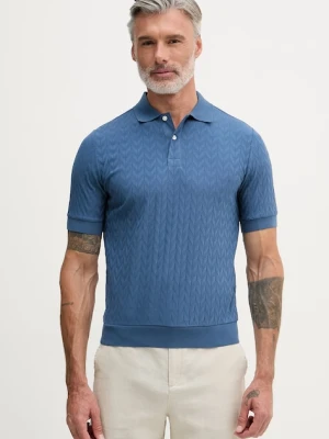United Colors of Benetton polo męskie bawełniane z elastanem