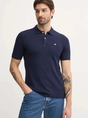 United Colors of Benetton polo męskie bawełniane z elastanem