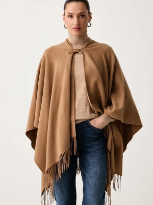 United Colors of Benetton poncho damskie z dodatkiem wełny