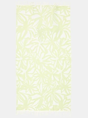United Colors of Benetton ręcznik plażowy bawełniany kolor beżowy 665N1800T