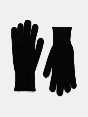 United Colors of Benetton rękawiczki wełniane kolor czarny 1202DG00E