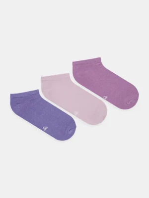 United Colors of Benetton skarpetki 3-pack kolor multicolor 6GRD2701L