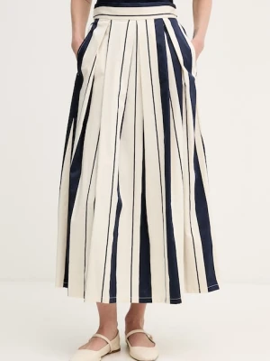 United Colors of Benetton spódnica bawełniana z elastanem