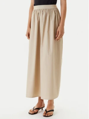 United Colors Of Benetton Spódnica maxi 4TPUD004I Beżowy Regular Fit