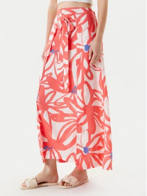 United Colors Of Benetton Spódnica maxi 4VET50007 Czerwony Regular Fit