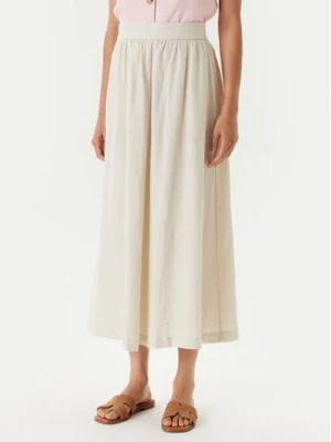 United Colors Of Benetton Spódnica trapezowa 4AGHD004L Beżowy Regular Fit