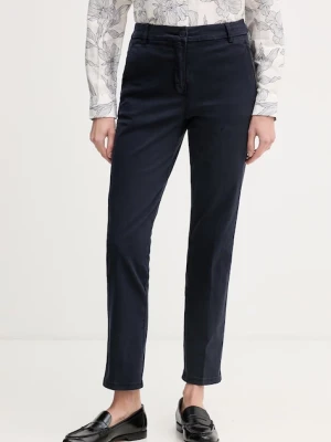 United Colors of Benetton spodnie chinos damskie bawełniane z elastanem