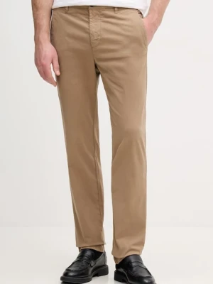 United Colors of Benetton spodnie chinos męskie bawełniane z elastanem