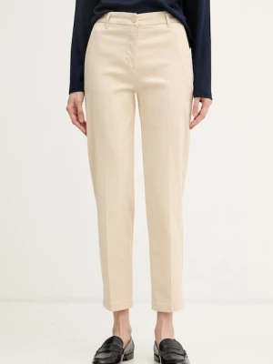 United Colors of Benetton spodnie damskie bawełniane z elastanem