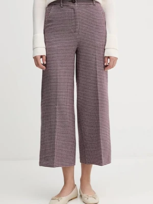 United Colors of Benetton spodnie damskie fason culottes high waist 44BWDF0AA