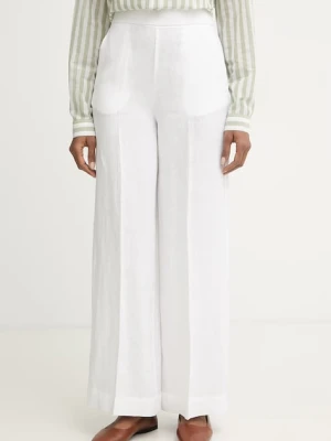 United Colors of Benetton spodnie damskie lniane