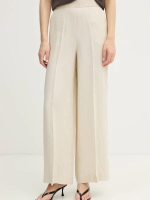 United Colors of Benetton spodnie damskie lniane