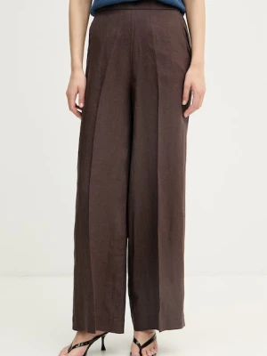 United Colors of Benetton spodnie damskie lniane