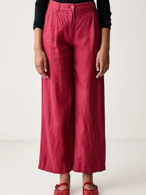 United Colors of Benetton spodnie damskie lniane