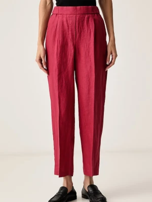 United Colors of Benetton spodnie damskie lniane