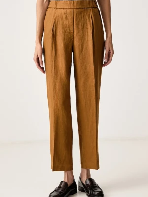 United Colors of Benetton spodnie damskie lniane