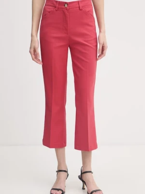 United Colors of Benetton spodnie damskie z bawełną