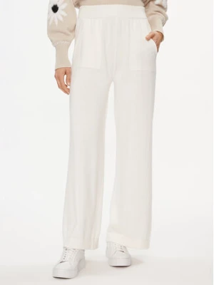 United Colors Of Benetton Spodnie dresowe 1294DF009 Écru Relaxed Fit