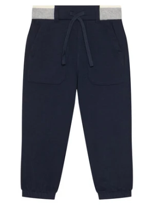 United Colors Of Benetton Spodnie dresowe 32N4GF050 Granatowy Regular Fit