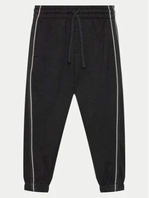 United Colors Of Benetton Spodnie dresowe 330SCF059 Czarny Regular Fit