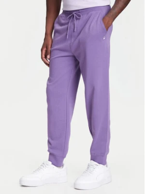 United Colors Of Benetton Spodnie dresowe 342ZUF01B Fioletowy Regular Fit
