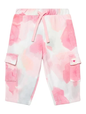 United Colors Of Benetton Spodnie dresowe 35UJGF04Q Różowy Regular Fit