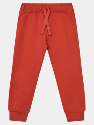 United Colors Of Benetton Spodnie dresowe 3BC1GF01P Czerwony Regular Fit