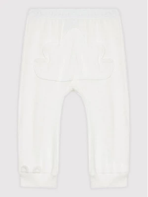 United Colors Of Benetton Spodnie dresowe 3CEDAF004 Biały Regular Fit