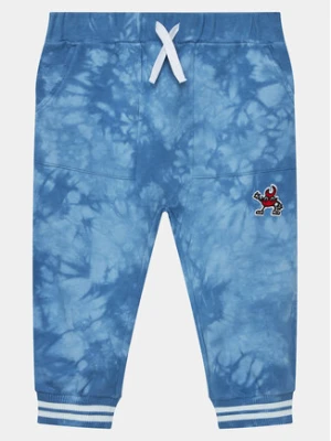 United Colors Of Benetton Spodnie dresowe 3EM5GF03P Niebieski Regular Fit