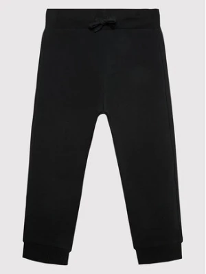 United Colors Of Benetton Spodnie dresowe 3J68CF01P Czarny Regular Fit
