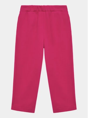 United Colors Of Benetton Spodnie dresowe 3J68CF03Z Różowy Straight Fit