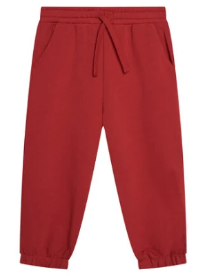 United Colors Of Benetton Spodnie dresowe 3J68GF04Z Czerwony Regular Fit
