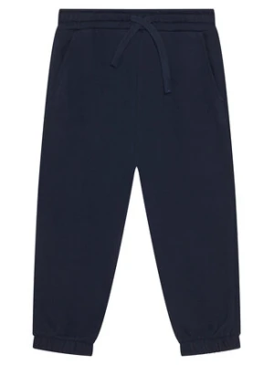 United Colors Of Benetton Spodnie dresowe 3J68GF04Z Granatowy Regular Fit