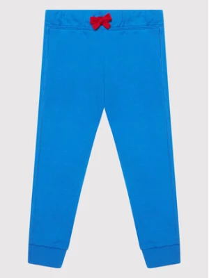 United Colors Of Benetton Spodnie dresowe 3J68I0024 Niebieski Regular Fit