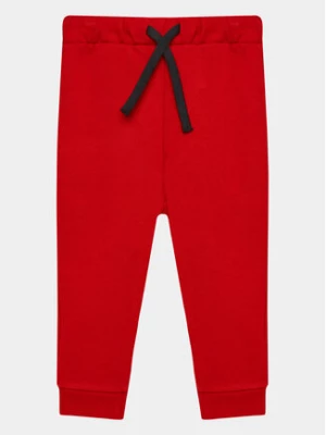 United Colors Of Benetton Spodnie dresowe 3J70GF010 Czerwony Regular Fit
