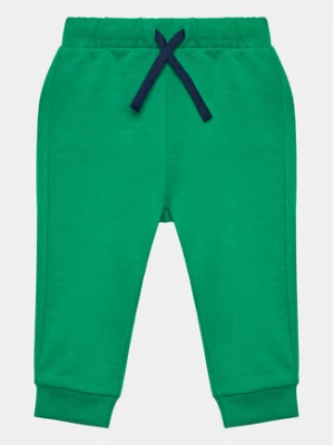 United Colors Of Benetton Spodnie dresowe 3J70GF010 Zielony Regular Fit