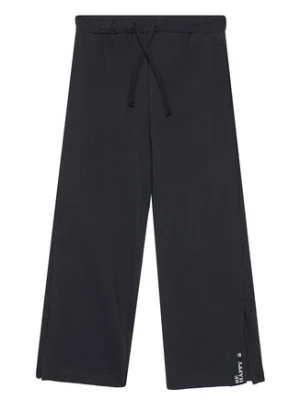 United Colors Of Benetton Spodnie dresowe 3NBMCF06K Czarny Relaxed Fit