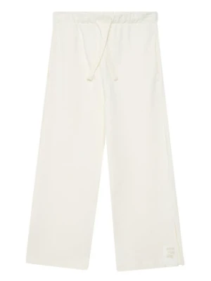 United Colors Of Benetton Spodnie dresowe 3NBMCF06K Écru Relaxed Fit