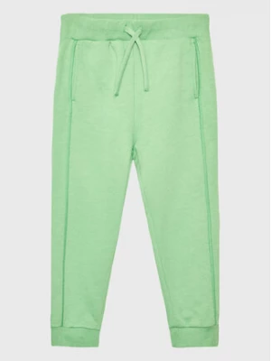 United Colors Of Benetton Spodnie dresowe 3UHRCF02N Zielony Regular Fit