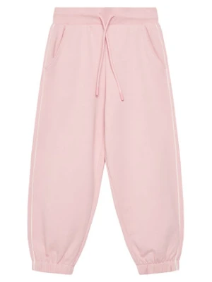 United Colors Of Benetton Spodnie dresowe 3UNICF060 Różowy Relaxed Fit