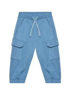 United Colors Of Benetton Spodnie dresowe 3UNIGF045 Niebieski Regular Fit