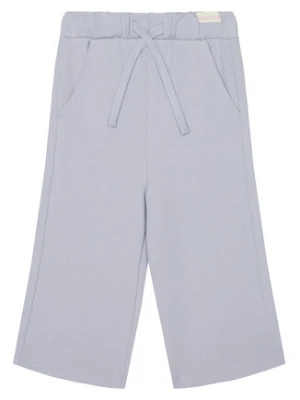 United Colors Of Benetton Spodnie dresowe 3UNIGF04P Niebieski Wide Leg