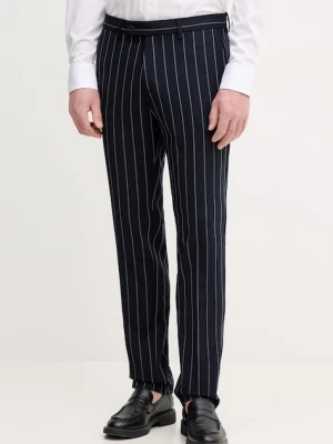 United Colors of Benetton spodnie garniturowe męskie z wiskozą