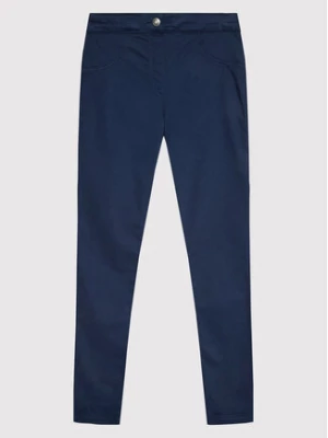 United Colors Of Benetton Spodnie materiałowe 4AU0CE00Q Granatowy Skinny Fit