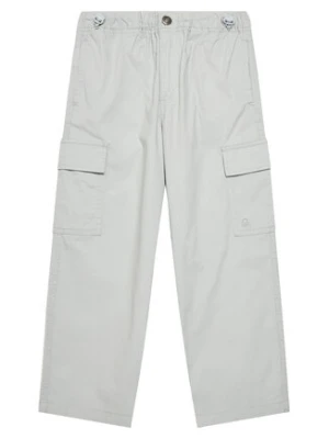 United Colors Of Benetton Spodnie materiałowe 4L2VCF04I Szary Straight Fit
