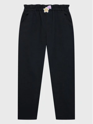 United Colors Of Benetton Spodnie materiałowe 4LAAGF00B Czarny Regular Fit