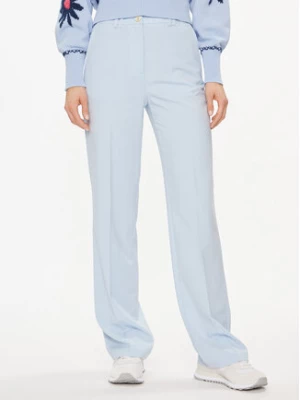 United Colors Of Benetton Spodnie materiałowe 4RGYDF05O Błękitny Regular Fit