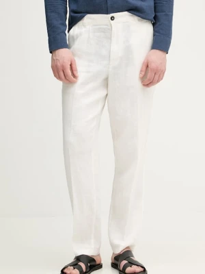 United Colors of Benetton spodnie męskie lniane